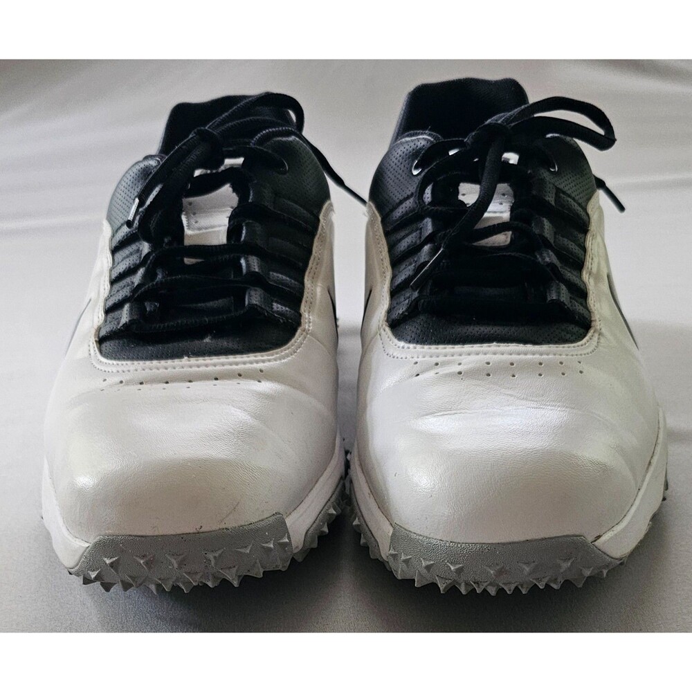 Nike Air Zoom Rival 5 Men’s Golf Shoes Size 13 White Black Spiked #878957‑100 - Picture 4 of 12
